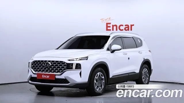 Hyundai The New Santa Fe 2021 Белый из Кореи