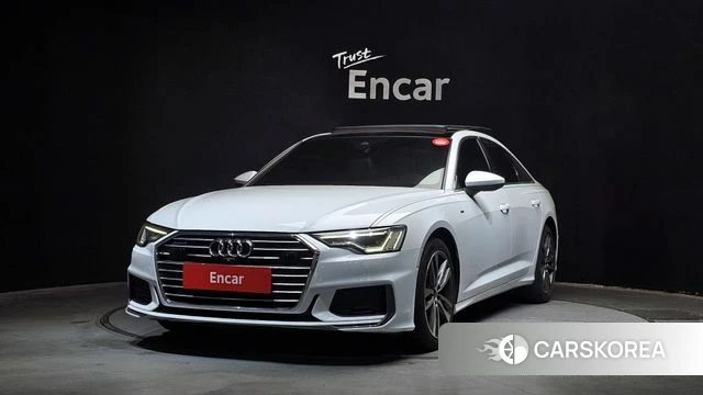 Audi A6 (C8) 2022 Белый из Кореи