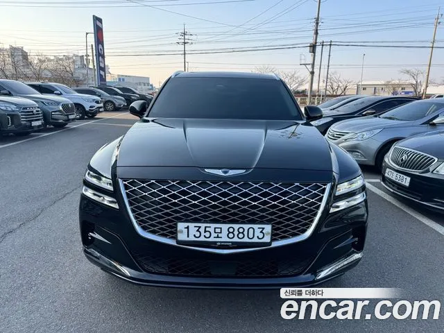 Genesis GV80 2020 Черный из Кореи