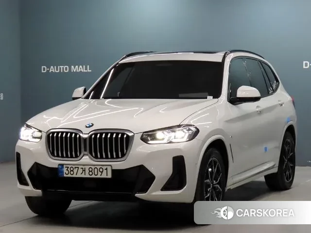 BMW X3 (G01) 2022 Белый из Кореи