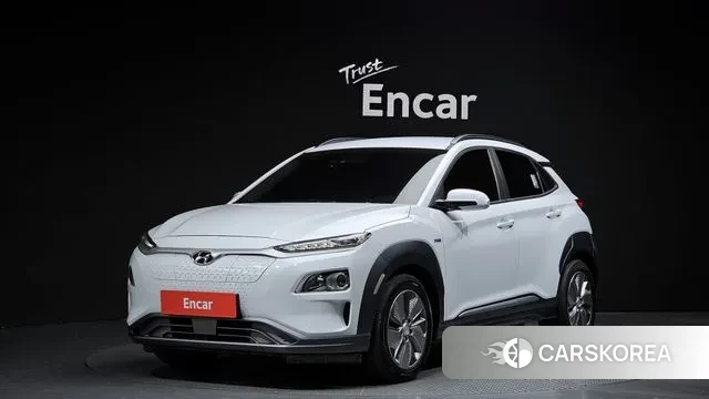 Hyundai Kona Electric 2019 Белый из Кореи