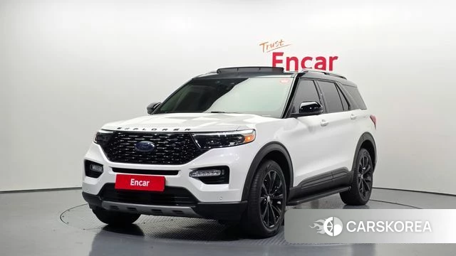Ford Explorer 6th Generation 2022 Белый из Кореи