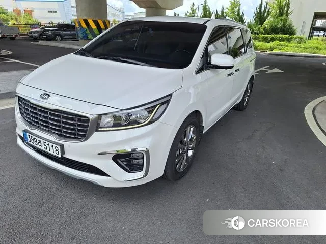 Kia The New Carnival 2019 Белый из Кореи