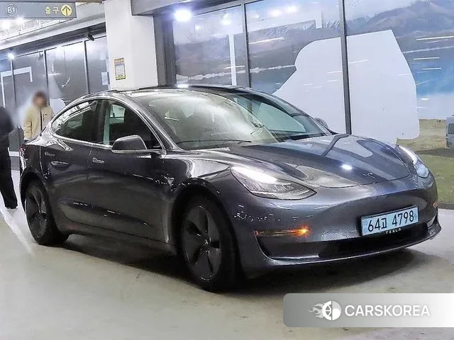 Tesla Model 3 2020 Серый из Кореи