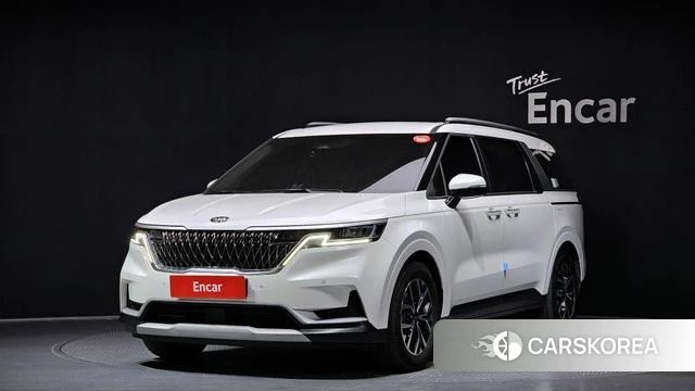 Kia Carnival 4th generation 2021 Белый из Кореи