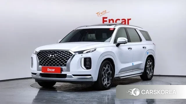 Hyundai Palisade 2021 Белый из Кореи