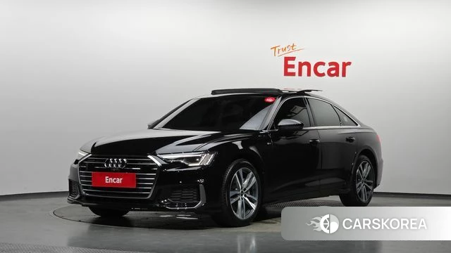 Audi A6 (C8) 2021 Черный из Кореи