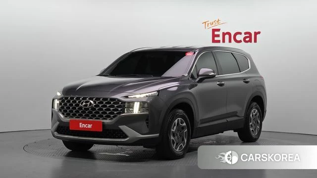 Hyundai The New Santa Fe 2023 Серый из Кореи