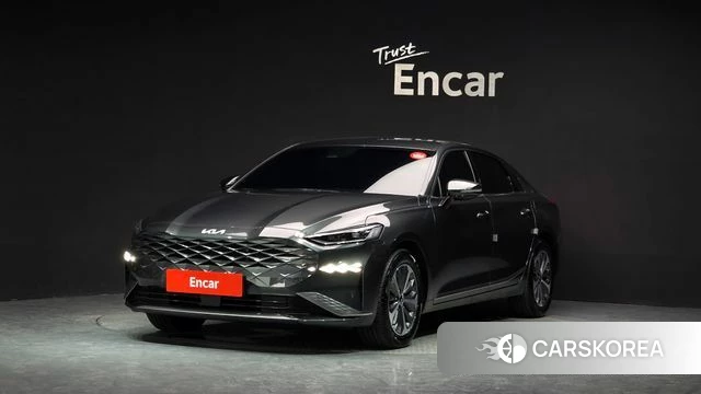 Kia K8 Hybrid 2024 Серый из Кореи