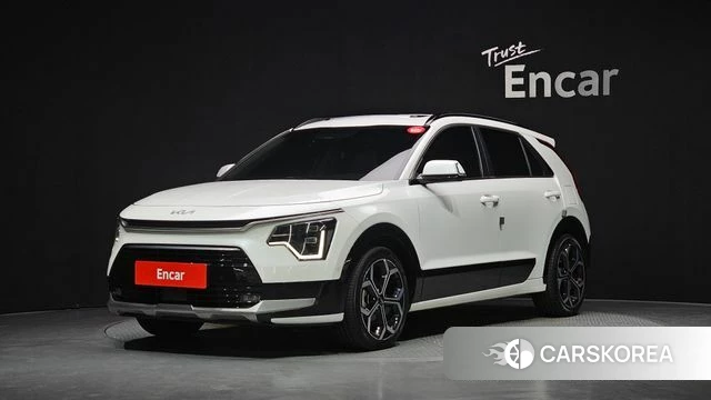 Kia Di Ol Nu Niro 2022 Белый из Кореи