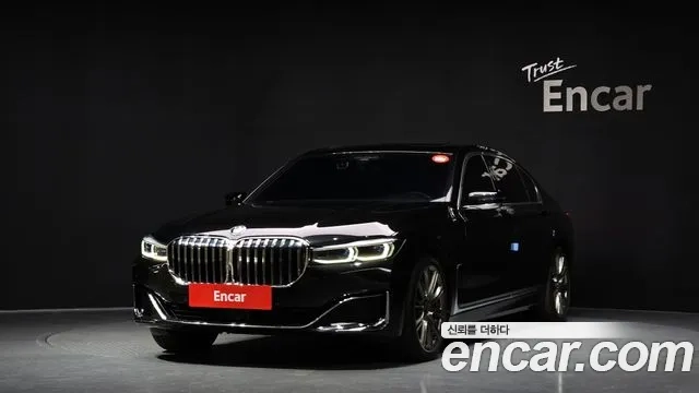 BMW 7 Series (G11) 2019 Черный из Кореи