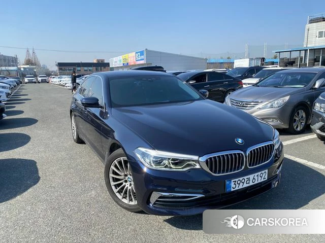 BMW 5 Series (G30) 2020 Синий из Кореи