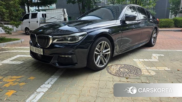 BMW 7 Series (G11) 2018 Черный из Кореи