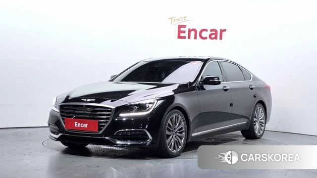 Genesis G80 2018 Черный из Кореи