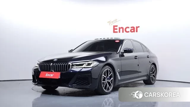 BMW 5 Series (G30) 2023 Черный из Кореи