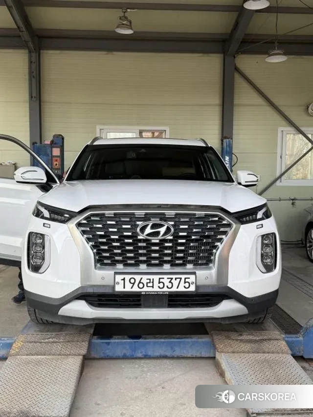 Hyundai Palisade 2019 Белый из Кореи