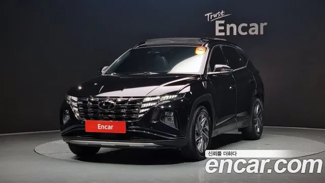 Hyundai Tucson Hybrid (NX4) 2021 Черный из Кореи