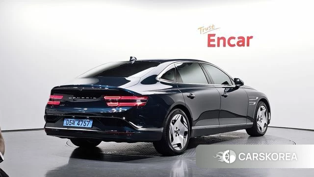 Genesis Electrified G80 (RG3) 2025 Синий нефрит из Кореи