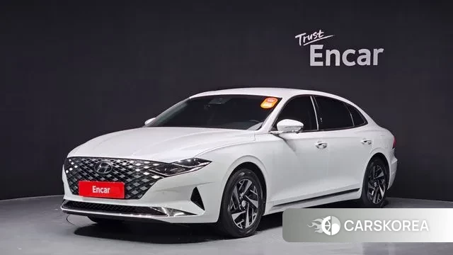 Hyundai The New Grandeur IG Hybrid 2021 Белый из Кореи