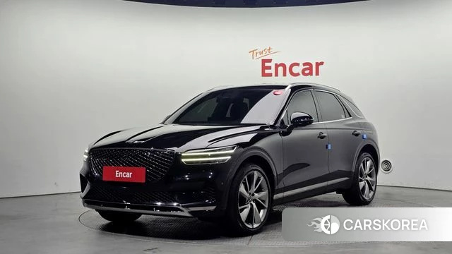 Genesis GV70 2021 Черный из Кореи