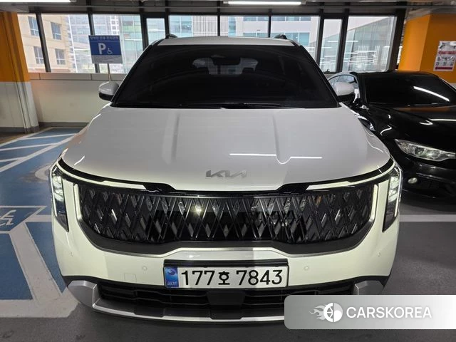 Kia The New Carnival 4th Generation 2025 Белый из Кореи