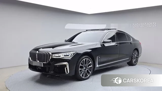 BMW 7 Series (G11) 2020 Черный из Кореи