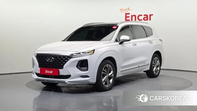 Hyundai Santa Fe TM 2019 Белый из Кореи