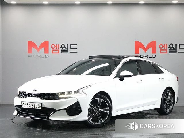Kia K5 3rd generation 2020 Белый из Кореи