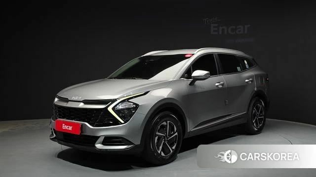 Kia Sportage 5th Generation Hybrid 2023 Серебристо-серый из Кореи
