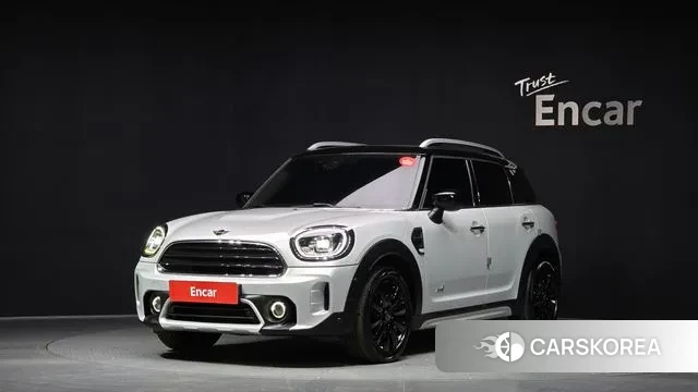 Mini Cooper D Countryman 2021 Серебристо-серый из Кореи