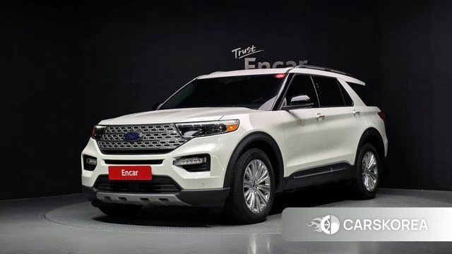 Ford Explorer 6th Generation 2023 Белый из Кореи