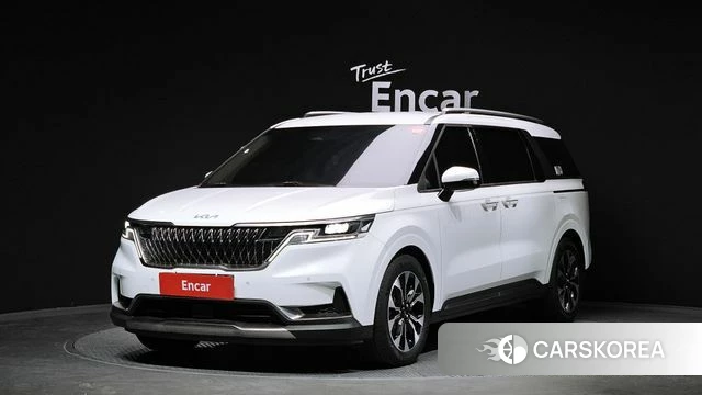 Kia Carnival 4th generation 2021 Белый из Кореи