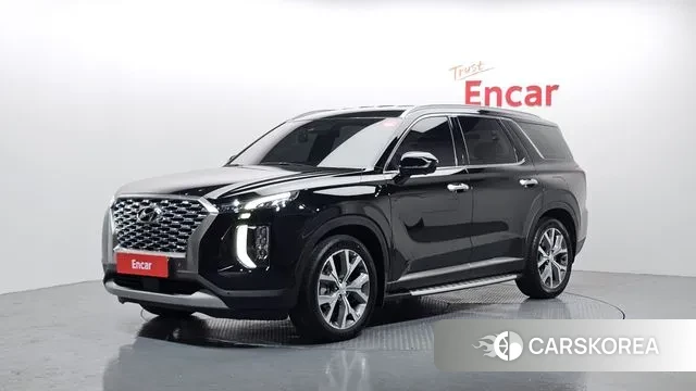 Hyundai Palisade 2022 Черный из Кореи