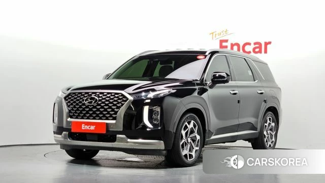 Hyundai Palisade 2022 Черный из Кореи