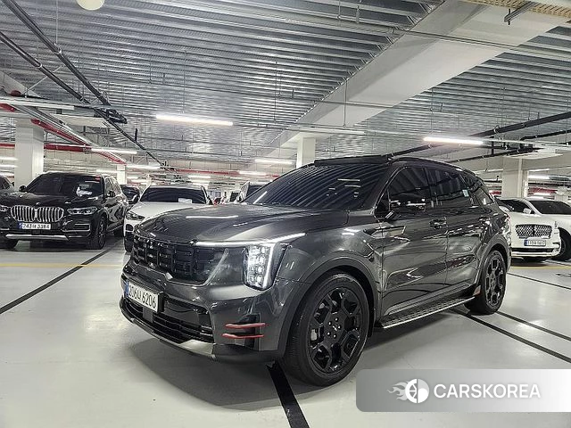 Kia The New Sorento 4th Generation 2023 Серый из Кореи