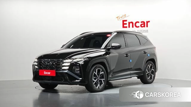 Hyundai The New Tucson Hybrid (NX4) 2024 Черный из Кореи