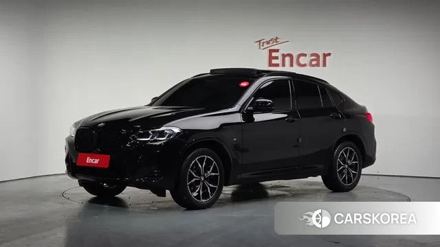 BMW X4 (G02) 2023 Черный из Кореи