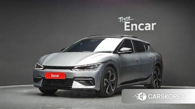 Kia EV6 2022 Серый из Кореи