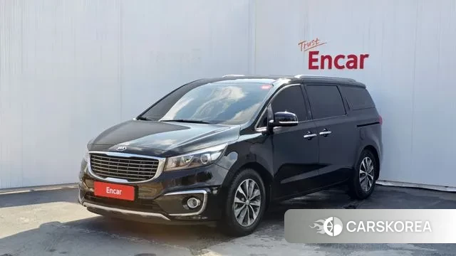 Kia All New Carnival 2018 Черный из Кореи