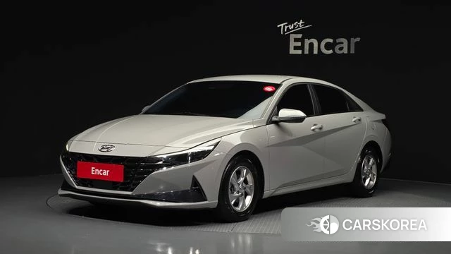 Hyundai Avante (CN7) 2020 Серебристо-серый из Кореи