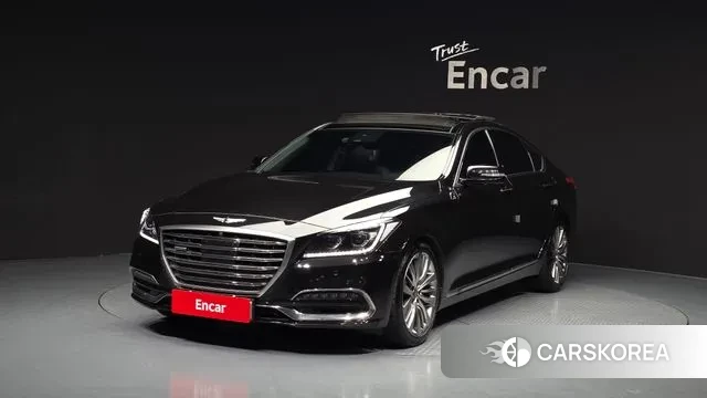 Genesis G80 2018 Черный из Кореи