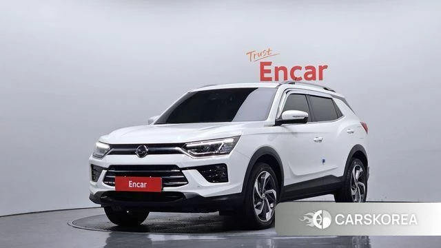 Ssangyong Beautiful Korando 2022 Белый из Кореи