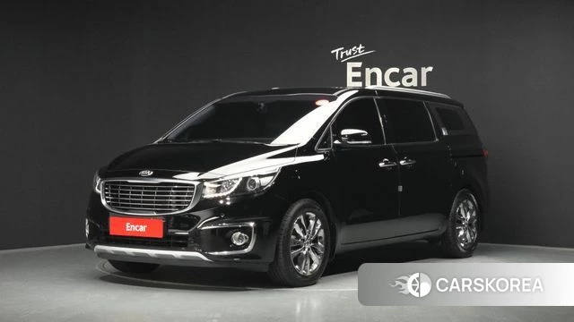 Kia All New Carnival 2018 Черный из Кореи