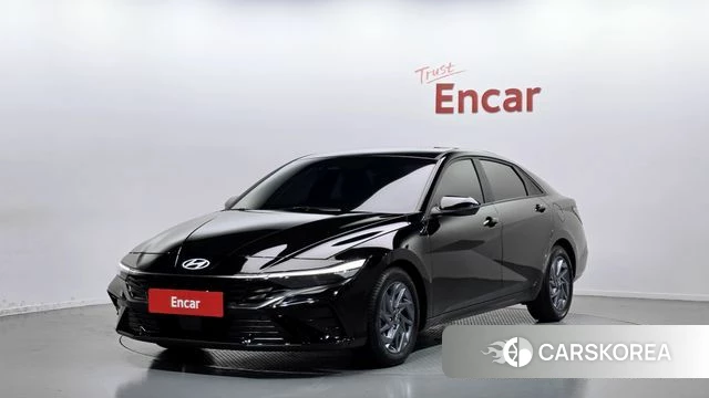 Hyundai The New Avante (CN7) 2024 Черный из Кореи