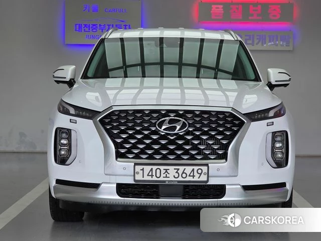 Hyundai Palisade 2021 Белый из Кореи