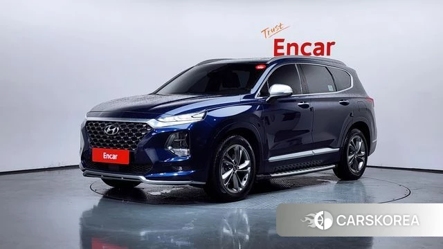 Hyundai Santa Fe TM 2019 Синий из Кореи