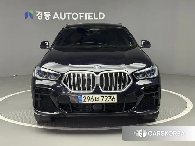 BMW X6 (G06) 2021 Синий из Кореи