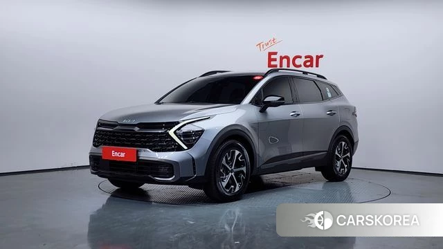 Kia Sportage 5th Generation Hybrid 2022 Серый из Кореи