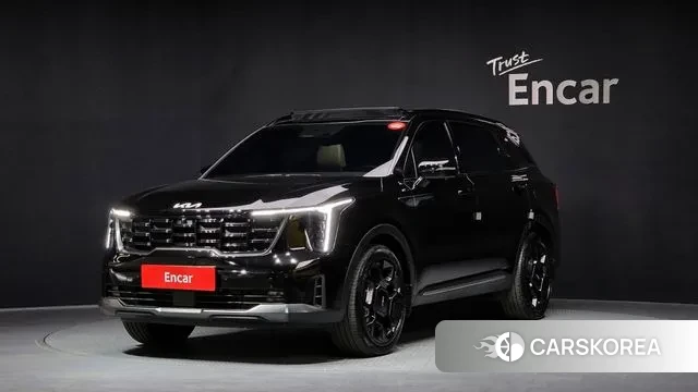 Kia The New Sorento 4th Generation 2024 Черный из Кореи