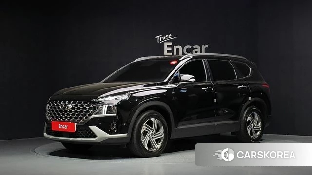 Hyundai The New Santa Fe 2021 Черный из Кореи